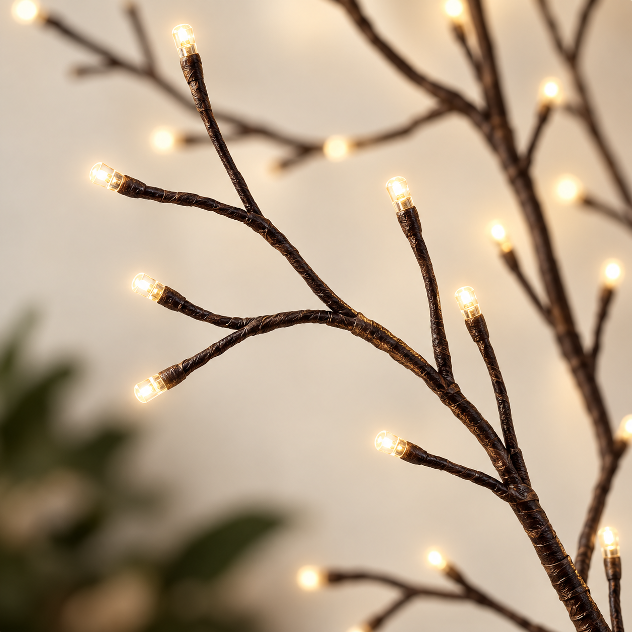 Warm light, up close